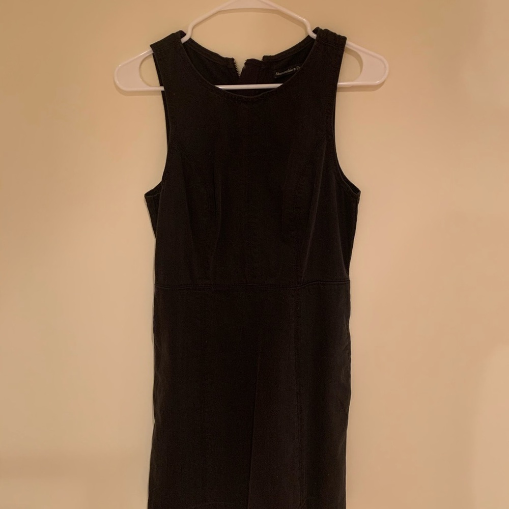 Black Denim Abercrombie dress